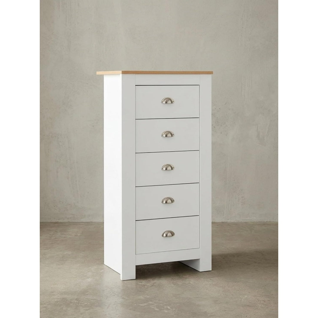 Sideboard verbindet 5 Schubladen und beschichtete Flaechen