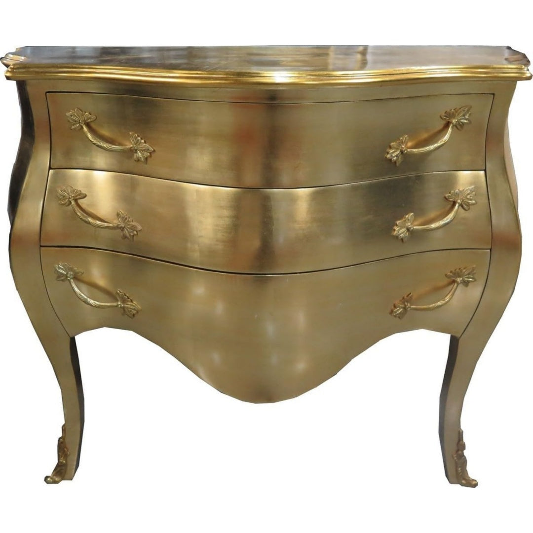 Sideboard in Gold mit Schubladen