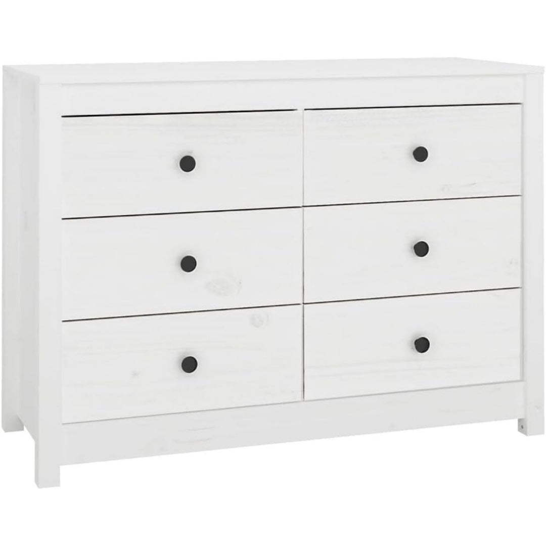Sideboard aus Massivholz und Kiefernholz mit Schubladen