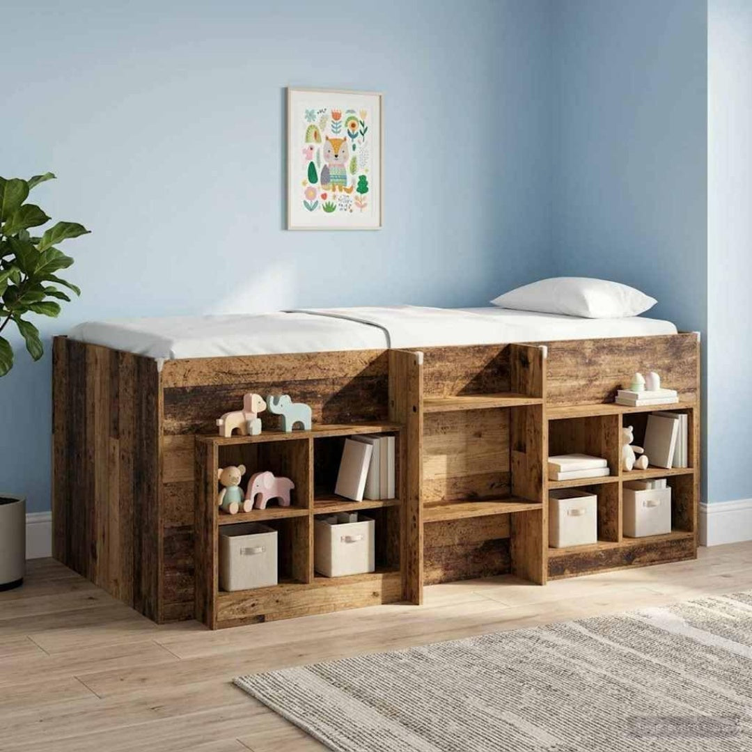 Sideboard mit den Massen 66 x 33 x 48 cm in Naturbraun