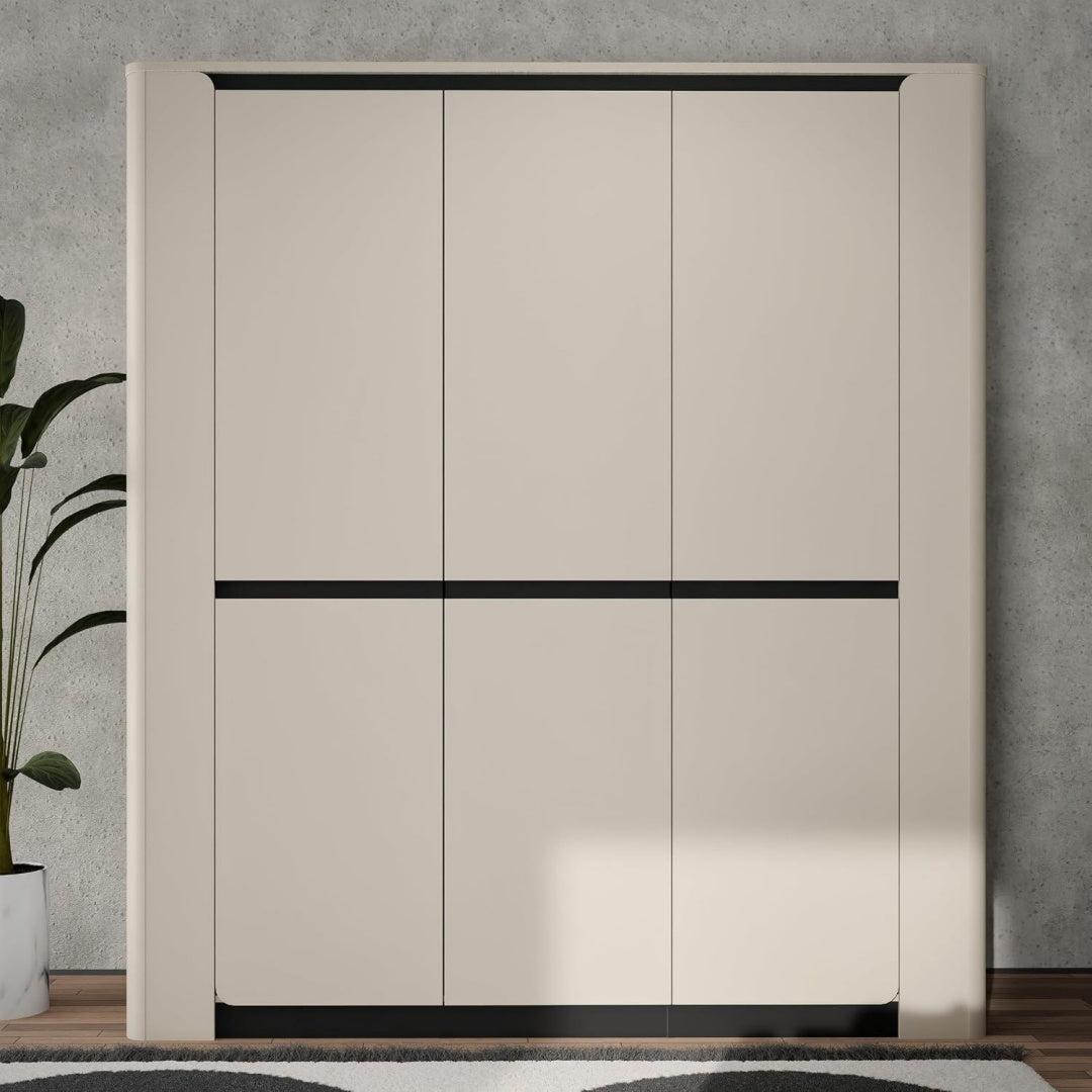 Kleiderschrank mit den Massen 190.2 cm