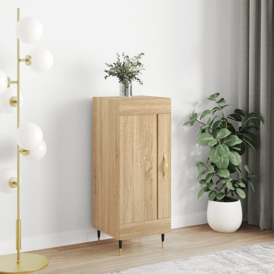 Sideboard aus Holzwerkstoff mit den Massen 34.5 x 34 x 90 cm