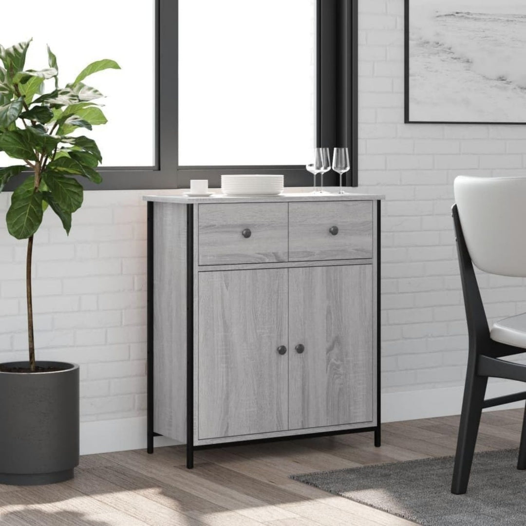 Sideboard aus Holzwerkstoff mit den Massen 70 x 30 x 80 cm