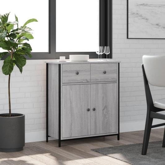 Sideboard aus Holzwerkstoff mit den Massen 70 x 30 x 80 cm