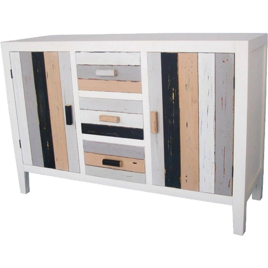 Sideboard in Mehrfarbig mit 3 Schubladen