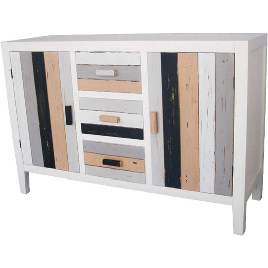 Sideboard in Mehrfarbig mit 3 Schubladen