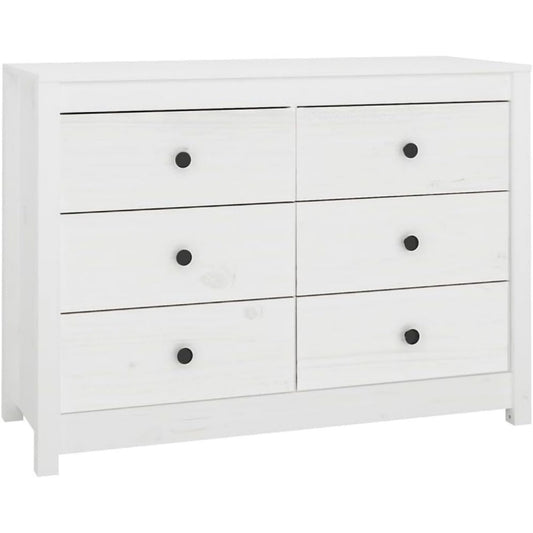 Sideboard aus Massivholz und Kiefernholz mit Schubladen
